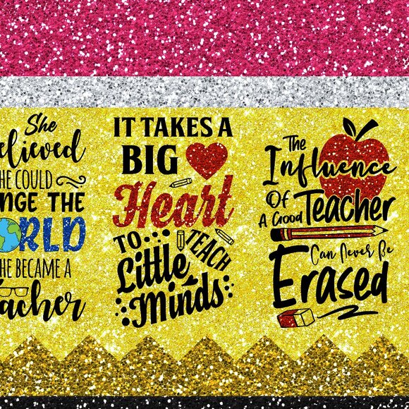 Teacher Tumbler, Personalized Teacher Gift, 20oz Teacher Cup, Teacher Coffee Cup - Picture 2 of 7